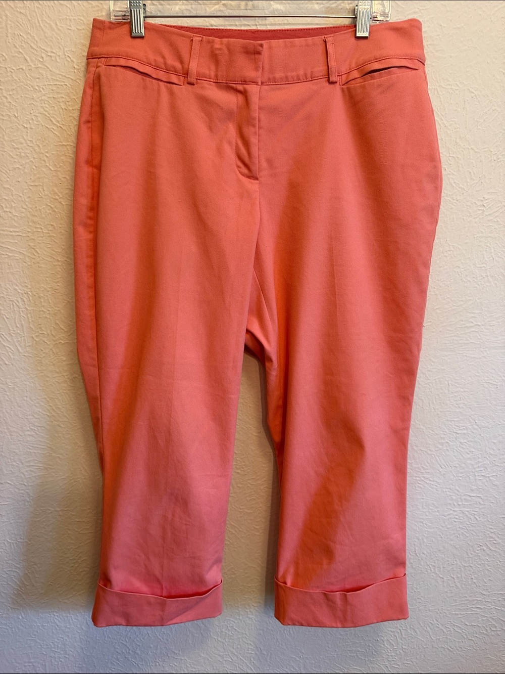 🐠🐠🐠BOGOHO🐠🐠🐠Lane Bryant Women’s Coral Capris-14W